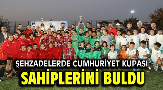 Şehzadelerde Cumhuriyet Kupası sahiplerini buldu