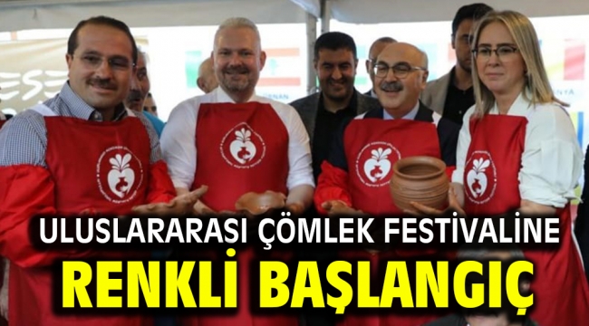 Uluslararası Çömlek Festivaline renkli başlangıç