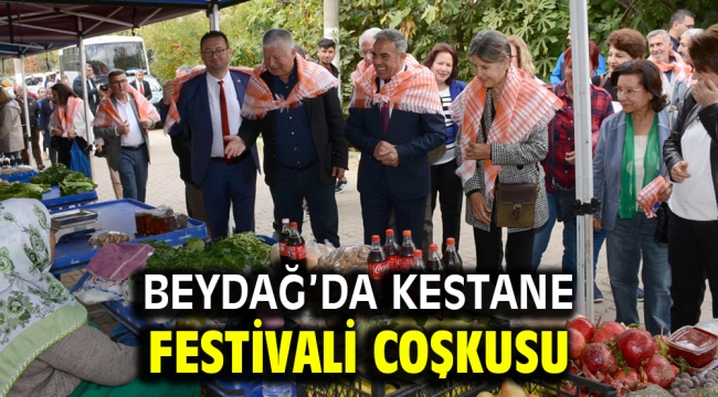 Beydağ'da Kestane Festivali Coşkusu