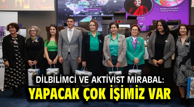 Dilbilimci ve Aktivist Mirabal: Yapacak çok işimiz var