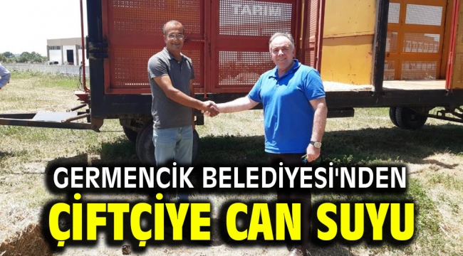 Germencik Belediyesi'nden çiftçiye can suyu