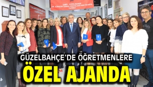 Güzelbahçe'de Öğretmenlere Özel Ajanda