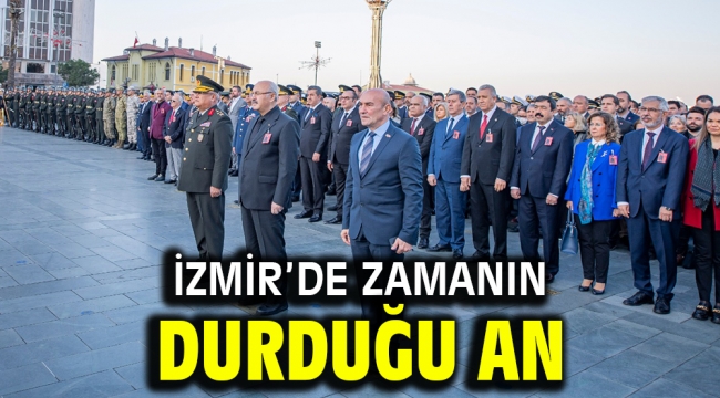 İzmir'de zamanın durduğu an