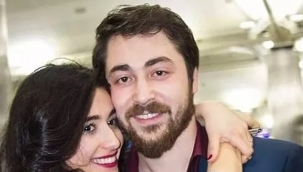 Kıyafetinin göğüs kısmını paylaştı