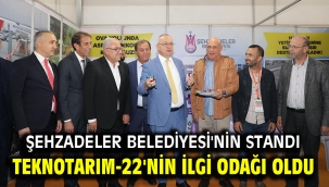 Şehzadeler Belediyesi'nin Standı Teknotarım-22'nin ilgi odağı oldu