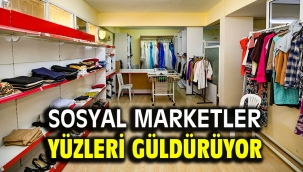 Sosyal marketler yüzleri güldürüyor