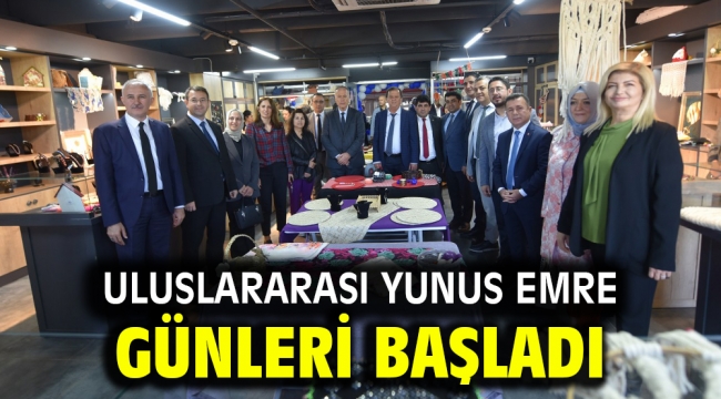 Uluslararası Yunus Emre günleri başladı