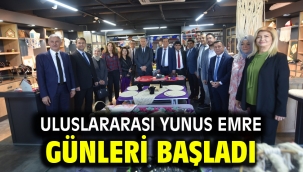 Uluslararası Yunus Emre günleri başladı