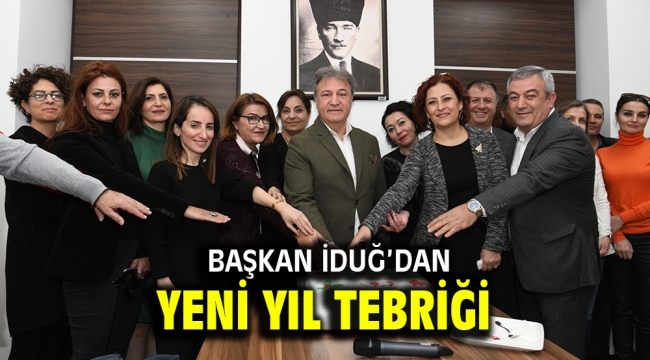 Başkan İduğ'dan yeni yıl tebriği