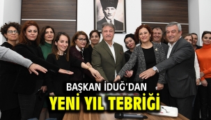 Başkan İduğ'dan yeni yıl tebriği
