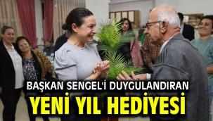 BAŞKAN SENGEL'İ DUYGULANDIRAN YENİ YIL HEDİYESİ