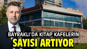 Bayraklı'da kitap kafelerin sayısı artıyor