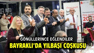 Bayraklı'da yılbaşı coşkusu