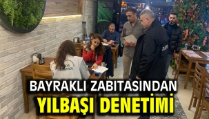 Bayraklı zabıtasından yılbaşı denetimi