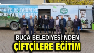 Buca Belediyesi'nden çiftçilere eğitim