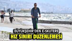 Büyükşehir'den e-skutere hız sınırı düzenlemesi