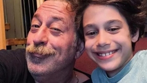 Cem Yılmaz oğlu Kemal'i paylaştı! Notu dikkat çekti