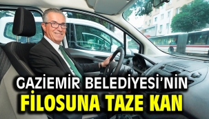 Gaziemir Belediyesi'nin filosuna taze kan
