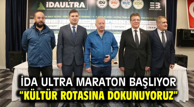 İDA ULTRA MARATON BAŞLIYOR