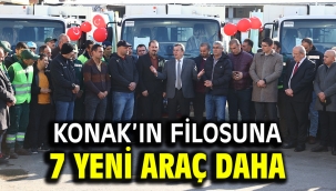 Konak'ın filosuna 7 yeni araç daha