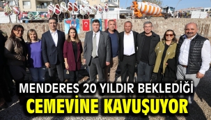 Menderes 20 yıldır beklediği cemevine kavuşuyor