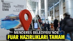 Menderes Belediyesi'nde fuar hazırlıkları tamam