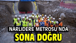 Narlıdere Metrosu'nda sona doğru