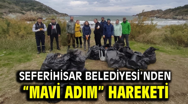 Seferihisar Belediyesi'nden "Mavi Adım" hareketi