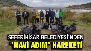 Seferihisar Belediyesi'nden "Mavi Adım" hareketi