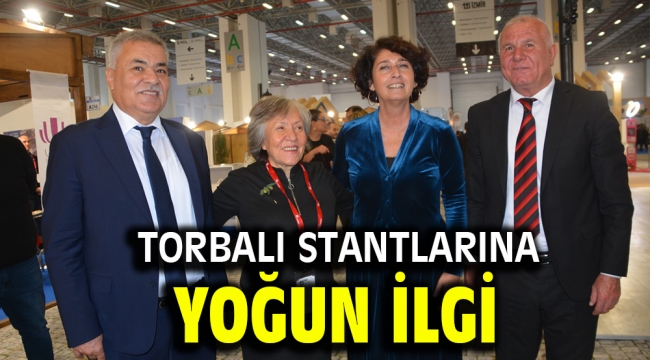 Torbalı stantlarına yoğun ilgi