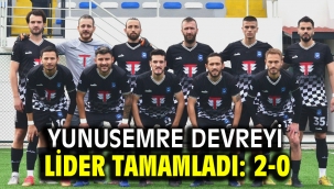 YUNUSEMRE DEVREYİ LİDER TAMAMLADI: 2-0