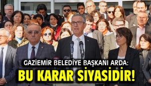 Başkan Arda: Bu karar siyasidir!