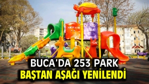Buca'da 253 park baştan aşağı yenilendi