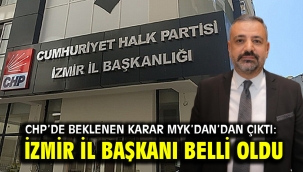 CHP İzmir'in yeni İl Başkanı Şenol Aslanoğlu