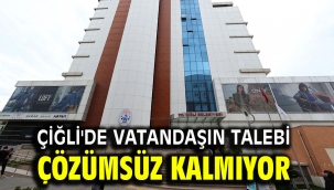 Çiğli'de Vatandaşın Talebi Çözümsüz Kalmıyor