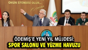 Ödemiş'e yeni yıl müjdesi: Spor Salonu ve Yüzme Havuzu 
