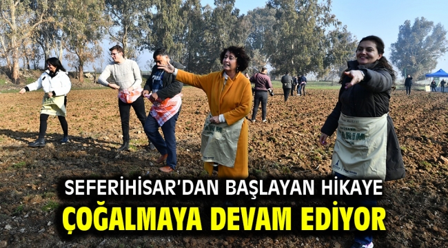 Seferihisar'dan başlayan hikaye çoğalmaya devam ediyor