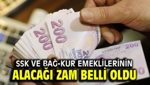 SSK ve Bağ-Kur emeklilerinin alacağı zam belli oldu