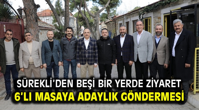 Sürekli'den beşi bir yerde ziyaret