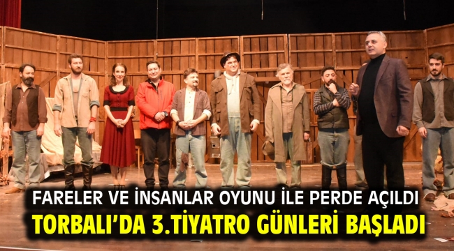  Torbalı'da 3.Tiyatro Günleri Başladı