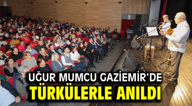 Uğur Mumcu Gaziemir'de türkülerle anıldı