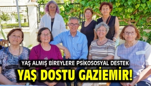 Yaş dostu Gaziemir!