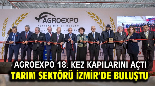 Agroexpo 18. kez kapılarını açtı