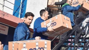 Altınordu'dan depremzedelere destek yağıyor