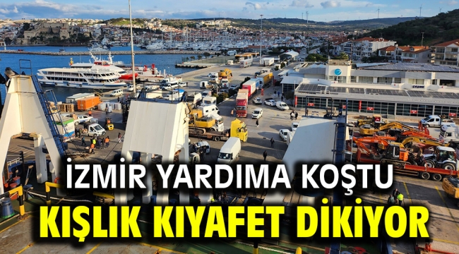 Birlikten güç doğdu, İzmir yardıma koştu