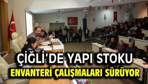Çiğli'de Yapı Stoku Envanteri Çalışmaları Sürüyor: Başvuran Vatandaşlar Bilgilendirildi