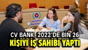CV Bank, 2022'de bin 26 kişiyi iş sahibi yaptı