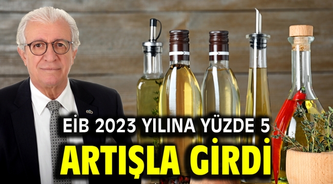 EİB 2023 yılına yüzde 5 artışla girdi