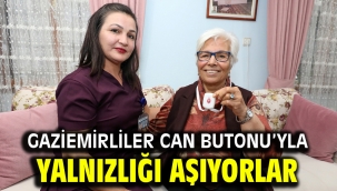 Gaziemirliler Can Butonu'yla yalnızlığı aşıyorlar