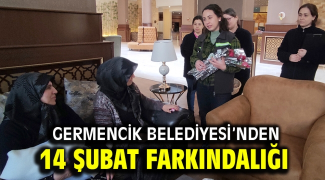  Germencik Belediyesi'nden 14 Şubat farkındalığı